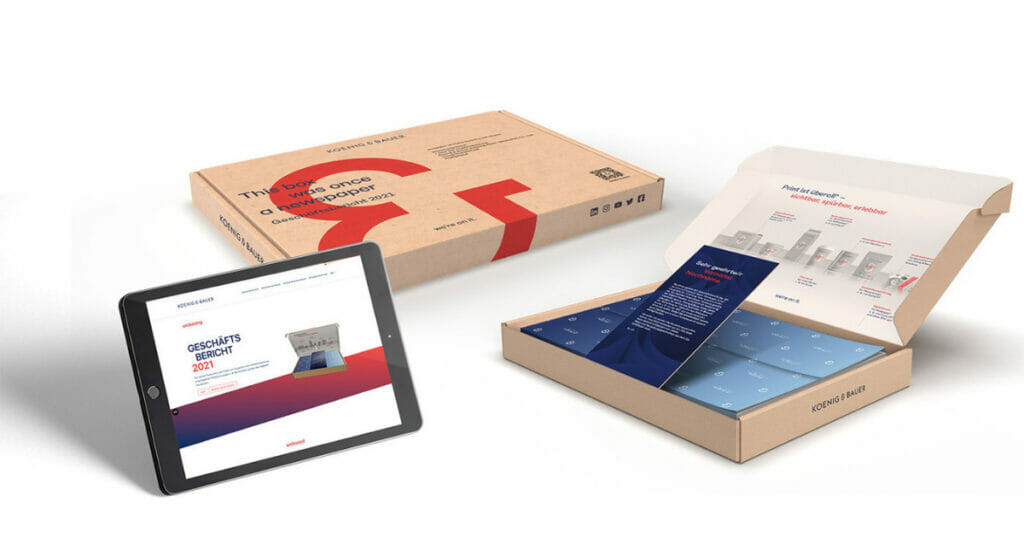 Koenig & Bauer Geschäftsjahr 2021