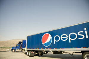 Bild von einem Pepsi LKW
