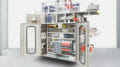 Picture of a packaging machine by SEW-Eurodrive.