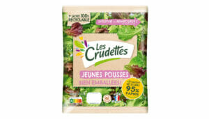 Bild einer Verpackung von Mondi für Salat von Les Crudettes