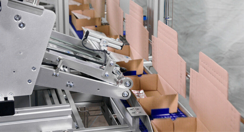 Produktspender im Logistiksystem PAL von Dienst