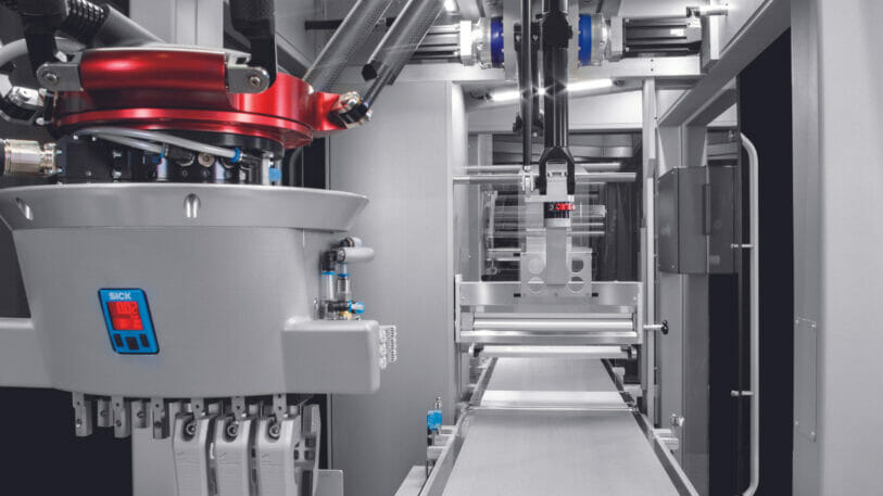 Picture of a packaging machine and a packaging line