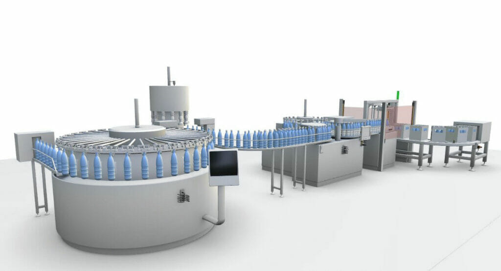 Picture of a packaging machine
