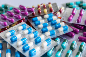 Bild von verschiedenen Blisterverpackungen mit Tabletten