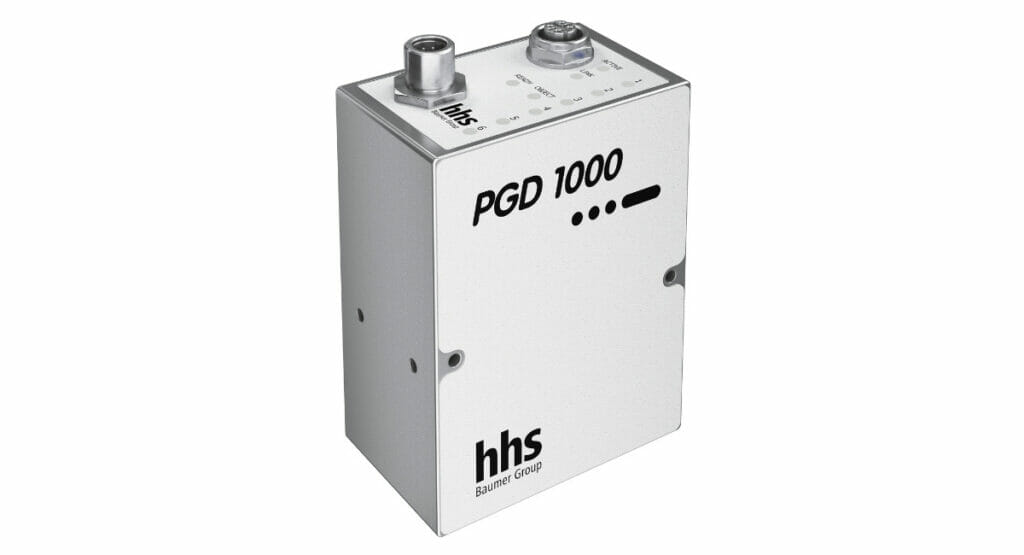 Bild von einem Sensor mit kameraähnlichen Eigenschaften