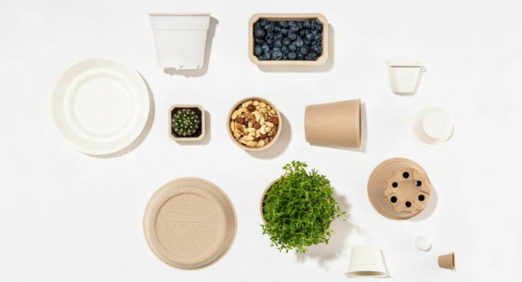 Kiefel Fiber Thermoformens mit Naturfasern