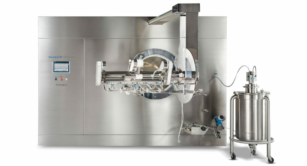 Picture of a tablet coater