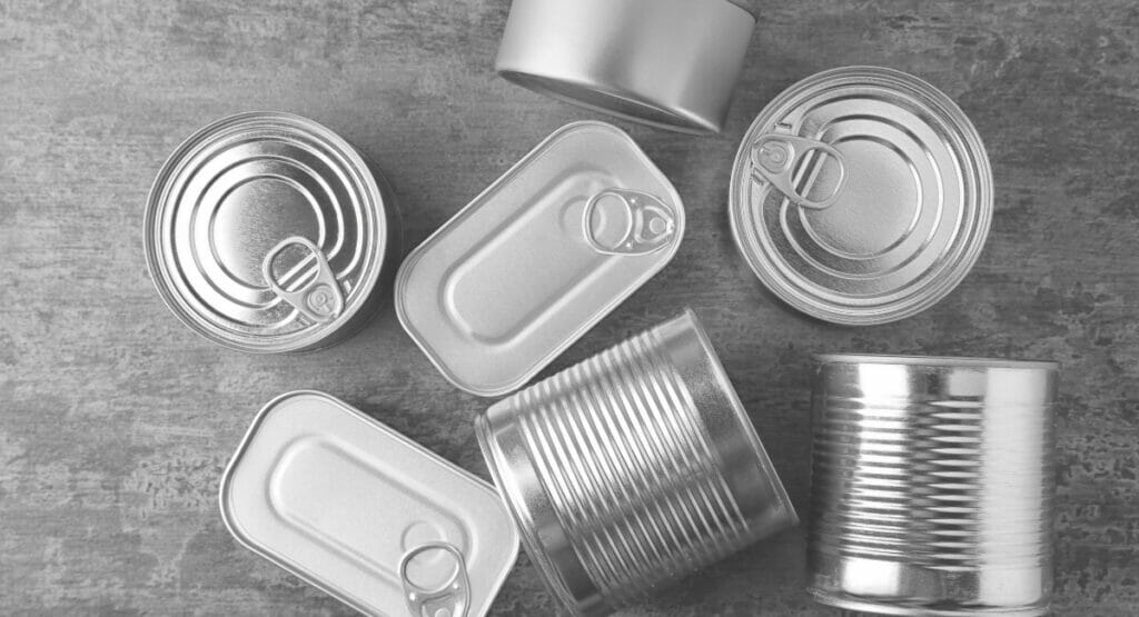 Bild von verschiedenen Verpackungen aus Aluminium