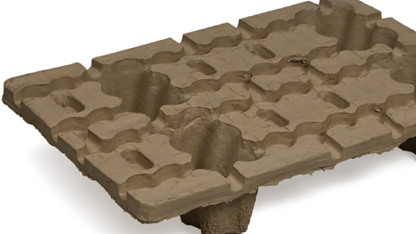 Picture of a pallet made of hemp