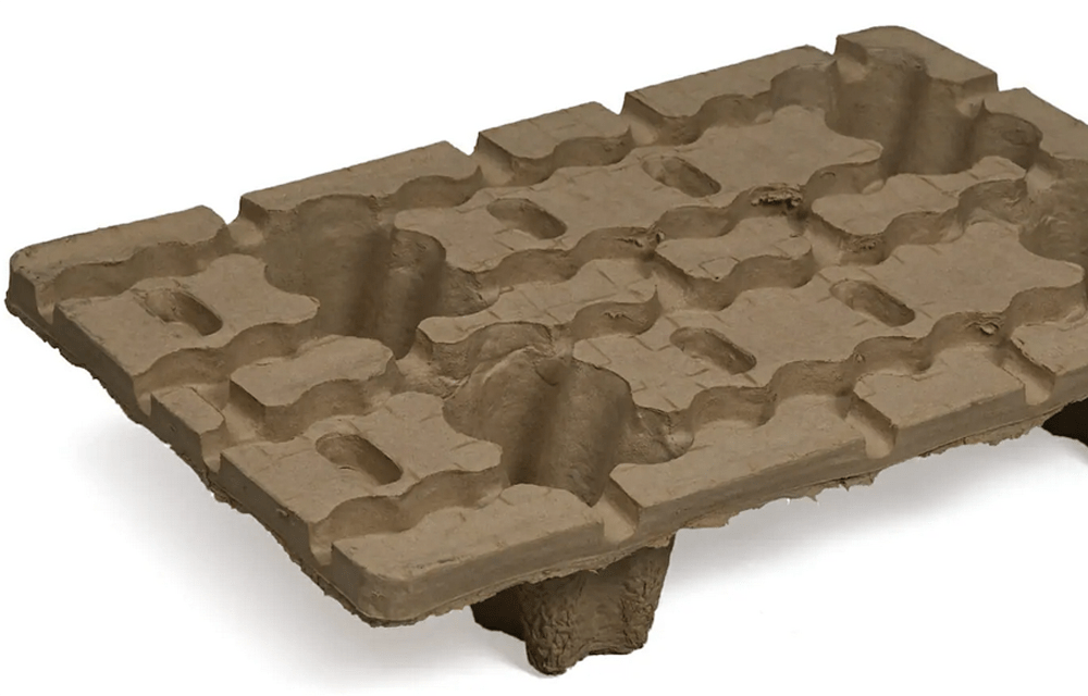 Picture of a pallet made of hemp