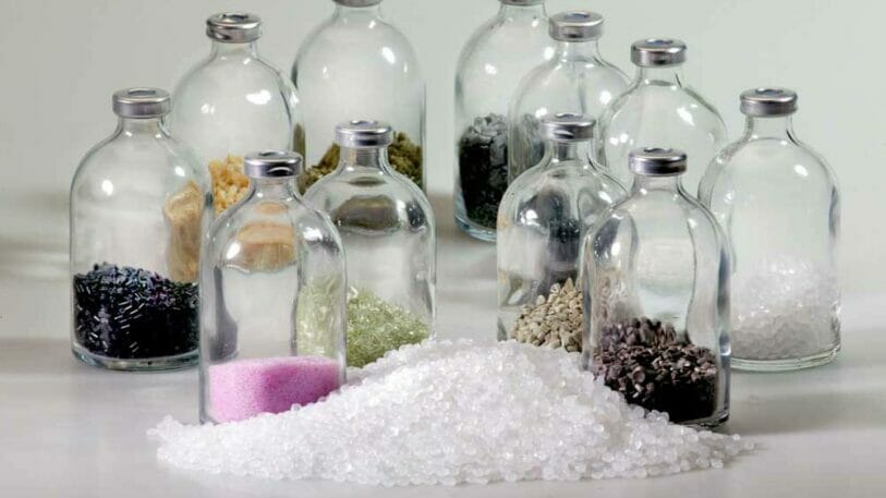 Picture of different plastics
