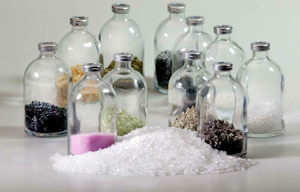 Picture of different plastics