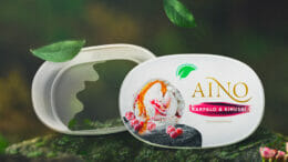 Image of an ice cream packaging made of mono-material