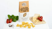 Bild von einer Verpackung für Pasta und Zutaten