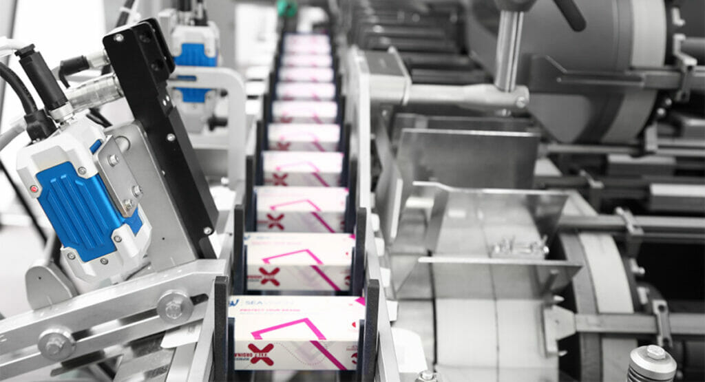 Bild von einer Verpackungsmaschine für Blister