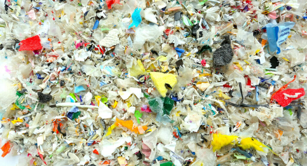Bild von Abfall aus Kunststofffolien