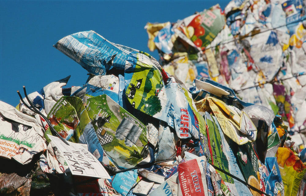 Picture of packaging waste