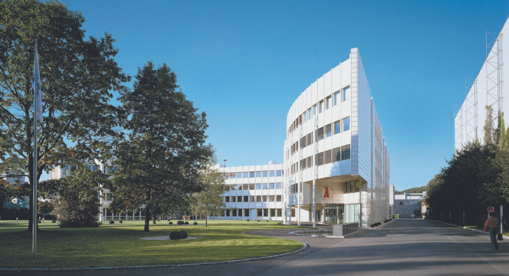 Bild von einem Firmengebäude