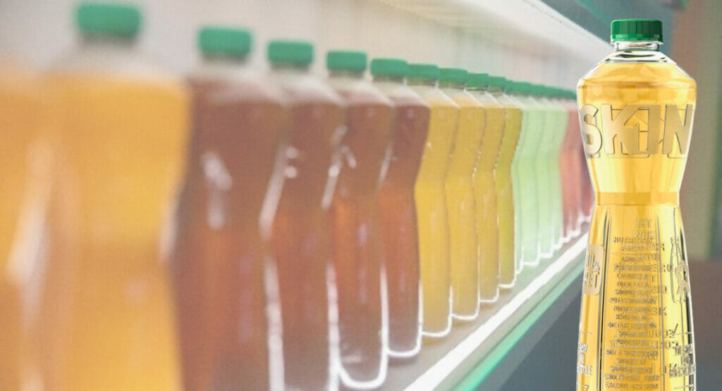 Bild von Getränkeflaschen