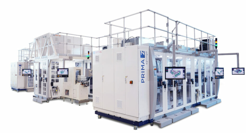 Bild von einer Anlage zur Herstellung von medizinischen Produkten