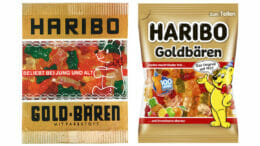 Bild von zwei Haribo-Verpackungen