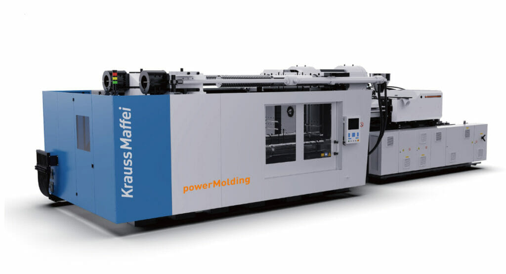 Bild von einer Spritzgießmaschine