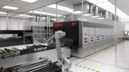 Bild von einer Maschine für die Kunststoffverarbeitung
