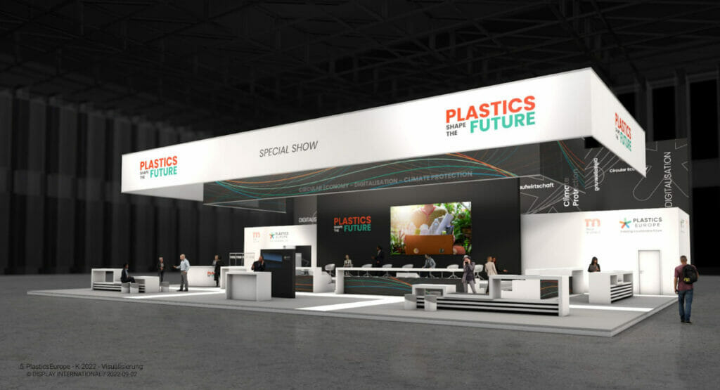 Animation von einem Messestand