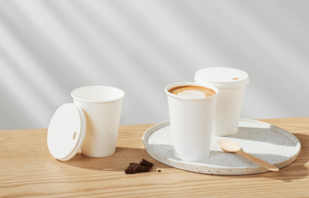 Bild von verschiedenen Kaffeebechern