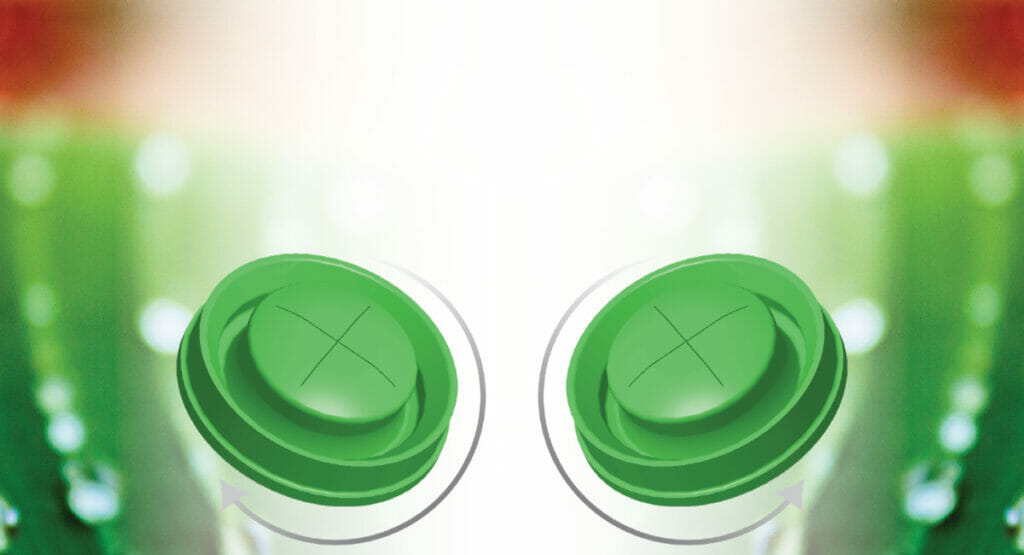 Image of two product dispensers