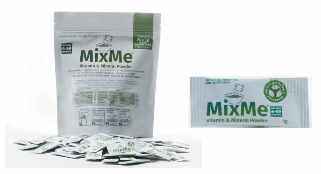 Novamont kompostierbarer Stickpack