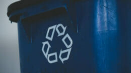 Bild von einer Mülltonne