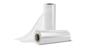 Image of two rolls with plastic foil