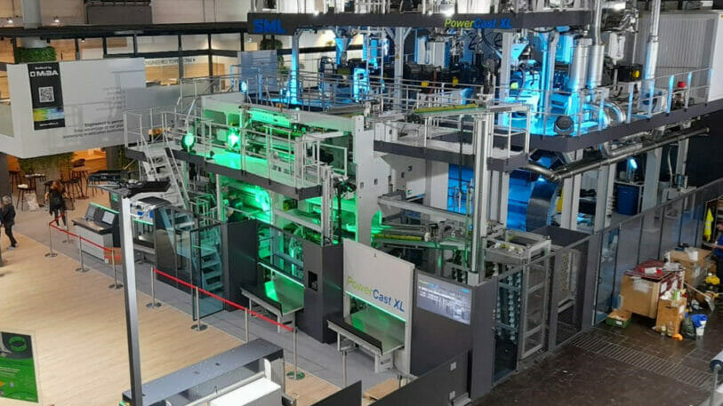 The PowerCast XL is a high performance system for the manufacture of stretch films.