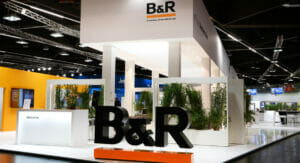 Stand von B&R auf der SPS 2022