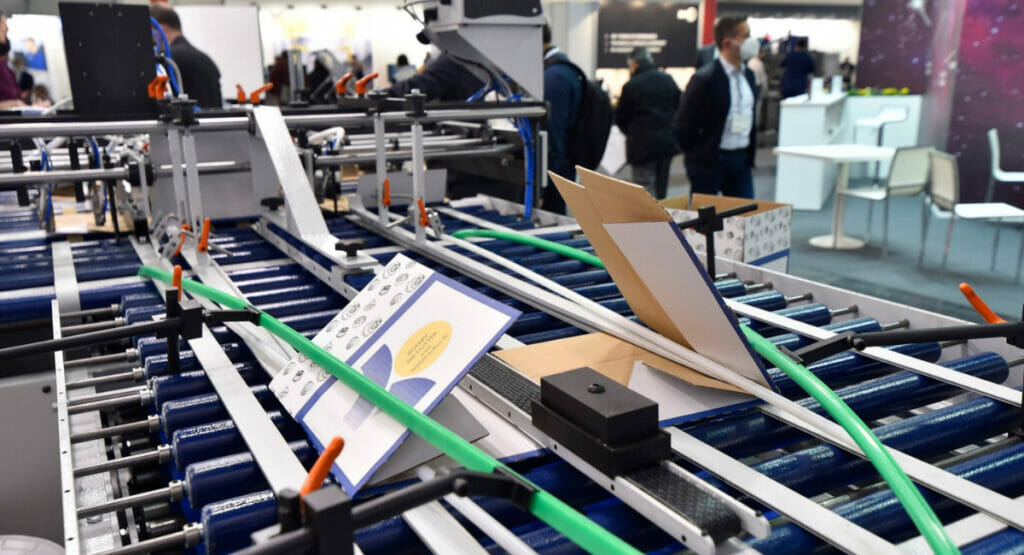Auf der International Fachmesse für die Wellpappen- und Falschachtelindustrie kommt die Branche im März 2023 zum sechsten Mal zusammen.