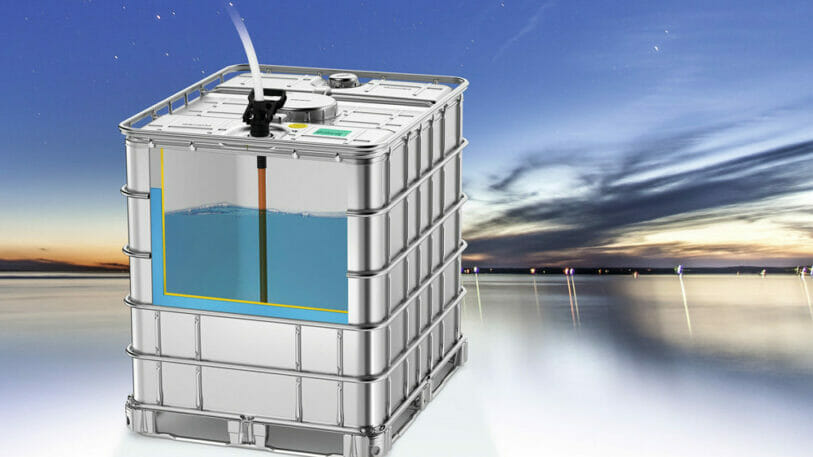 In difficult conditions, the new container protects goods safely.