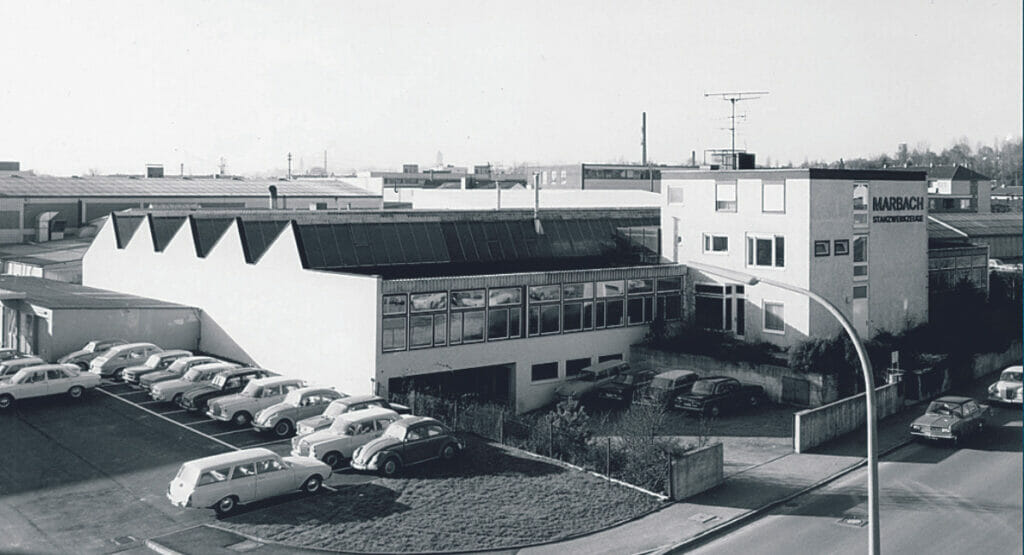 Marbach Hauptstandort in den 1970er Jahren