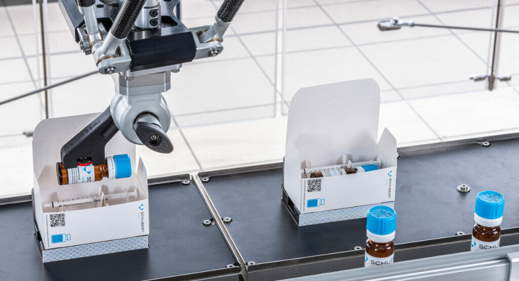 Die Expertise im Bereich Verpackungen und die Integration aller Verpackungsschritte in einer einzigen Linie machen die Lösungen von Schubert-Pharma besonders effizient und sorgen für einen durchgängig sicheren Prozess.