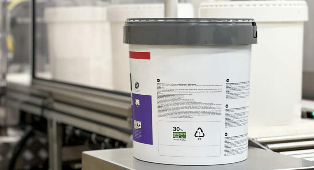 Berry Superfoos' facility in France can be transparent about the use of recycled material and recyclability of its packaging.