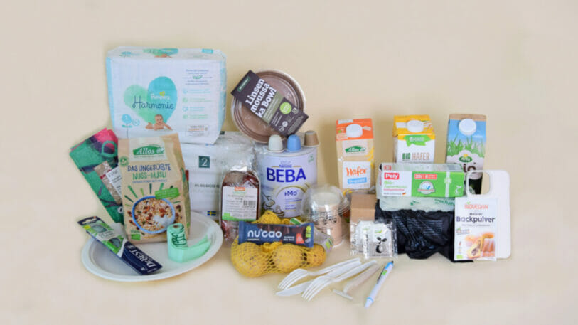 Bei Produkten aus Biokunststoff findet die DUH Greenwashing bei den Werbeaussagen.