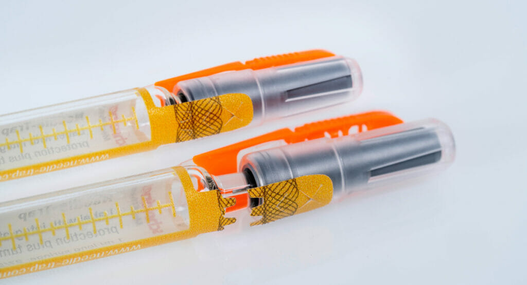 Schreiner MediPharm Needle Trap Erstöffnungsanzeige