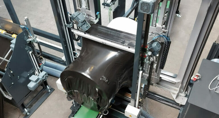 Tentoma: Tight packaging without heat shrinkage