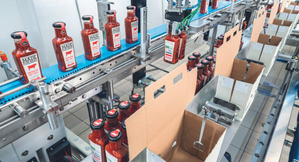 Packaging machine manufacturer Schubert implements highly automated flexible packaging solutions for all products in the food industry (here for Kühne).