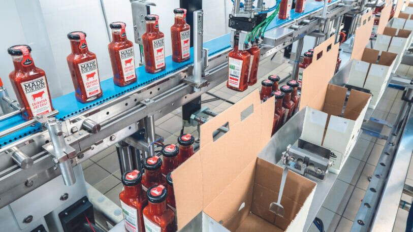 Packaging machine manufacturer Schubert implements highly automated flexible packaging solutions for all products in the food industry (here for Kühne).