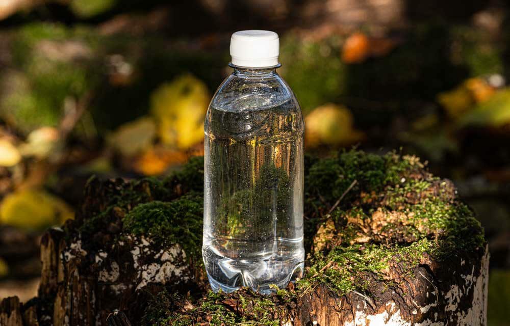 Looks like PET, but is the bioplastic PEF. (Image: Avantium)