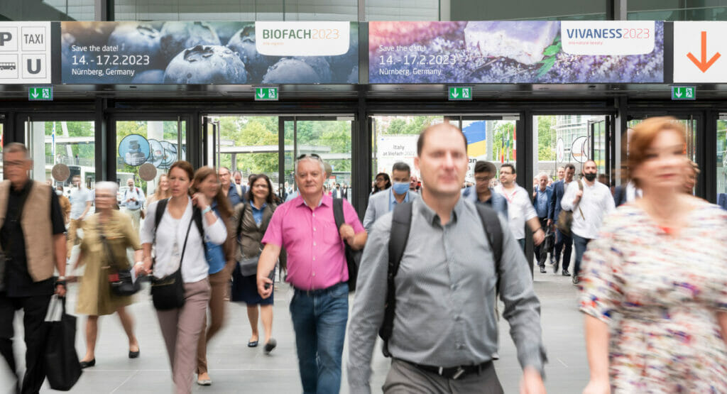 Vertreter aus 95 kommen in Nürnberg zur Vivaness und Biofach zusammen.