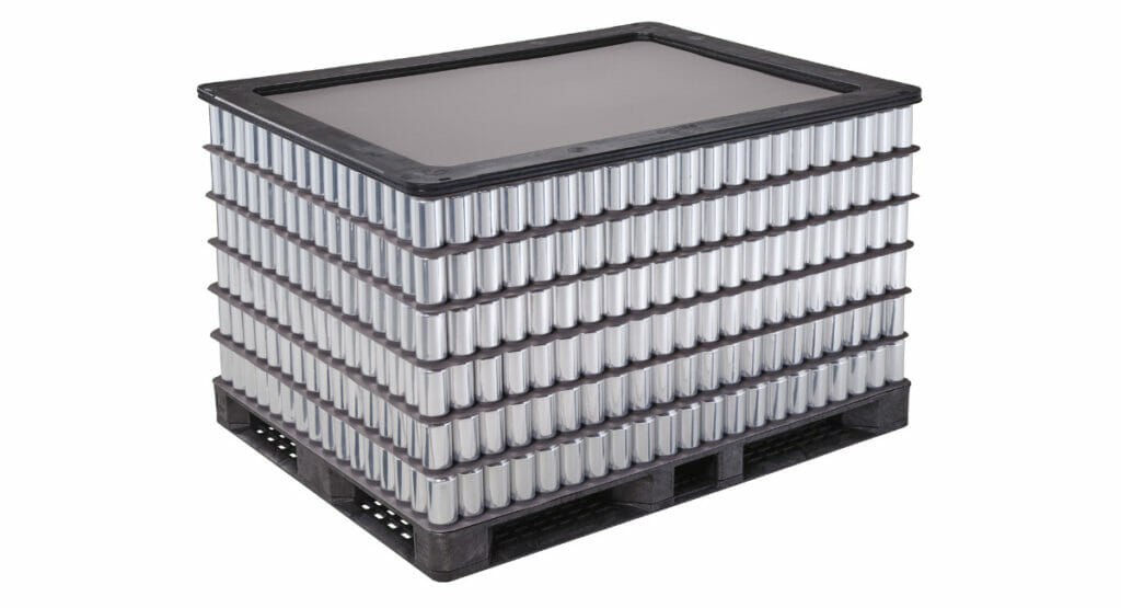 Orbis German Pallet für Transport von Produkten der Getränke- und Lebensmittelindustrie