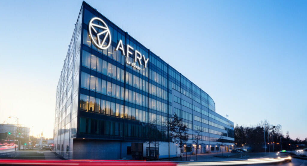 Stora Enso and AFRY work together on a production line in Finland.