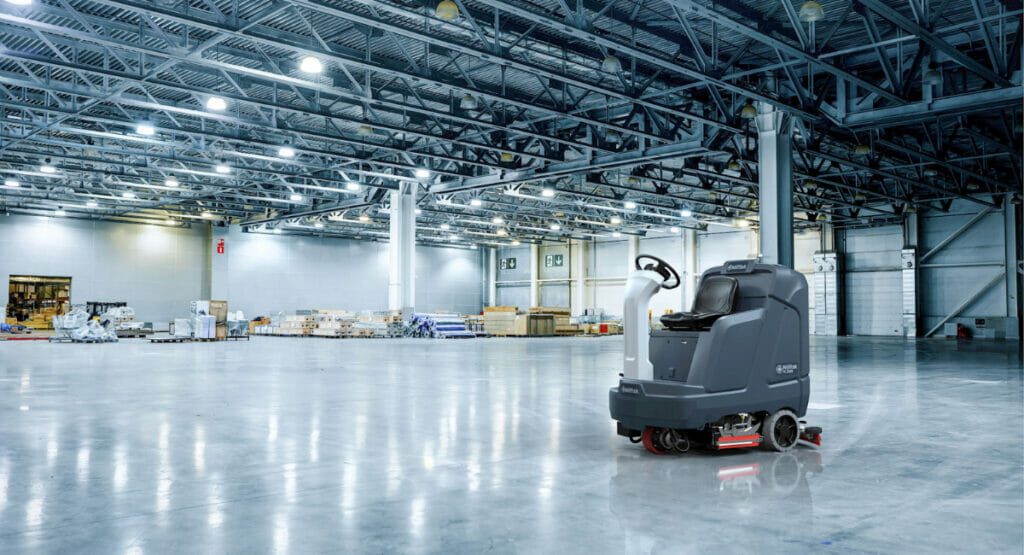 Nachläufer- Scheuersaugmaschine SC500 von Nilfisk